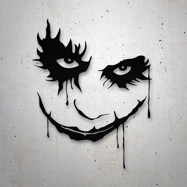 Car & Motorbike Stickers: Smile Joker