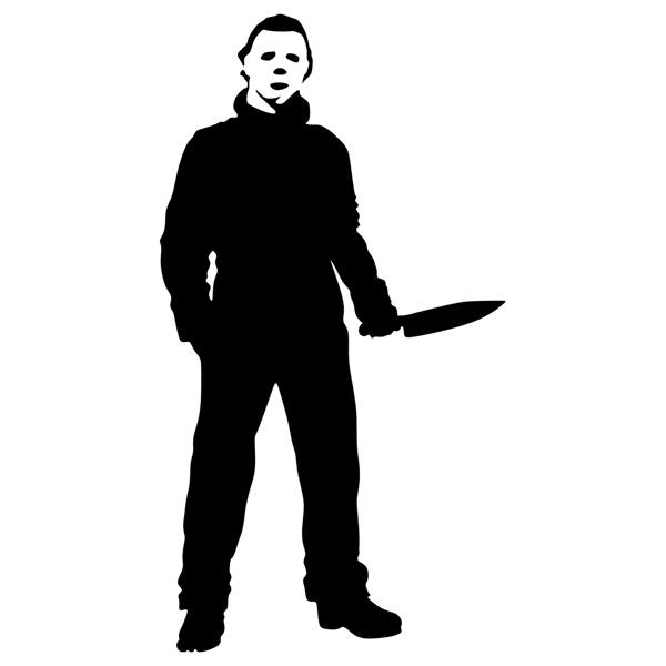 Download Sticker Michael Myers is stalking you | MuralDecal.com