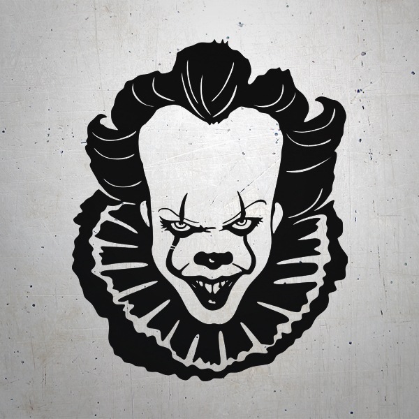 Car & Motorbike Stickers: Pennywise stalks you (It)