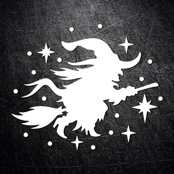 Car & Motorbike Stickers: the Witch 