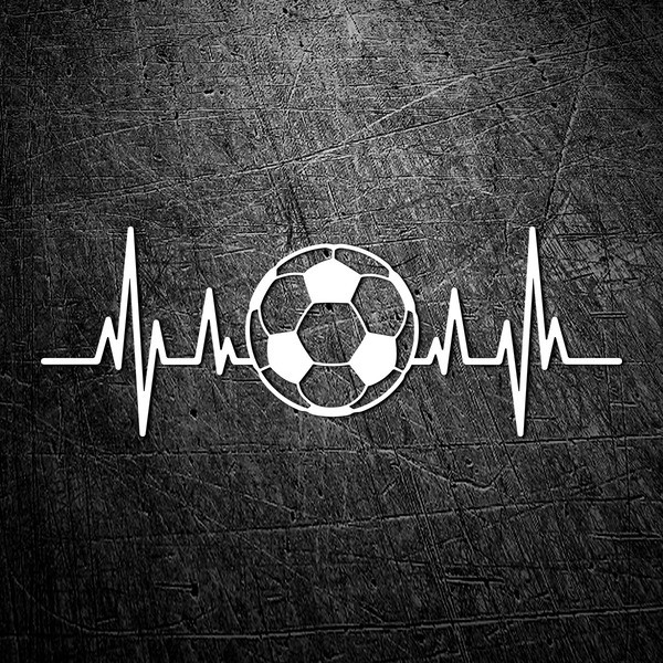 Car & Motorbike Stickers: Cardio Electro Football