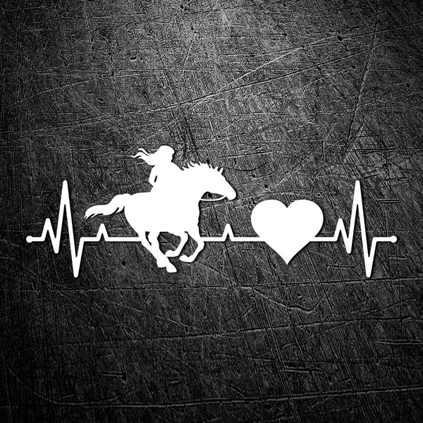 Car & Motorbike Stickers: Cardio Electro Equestrian
