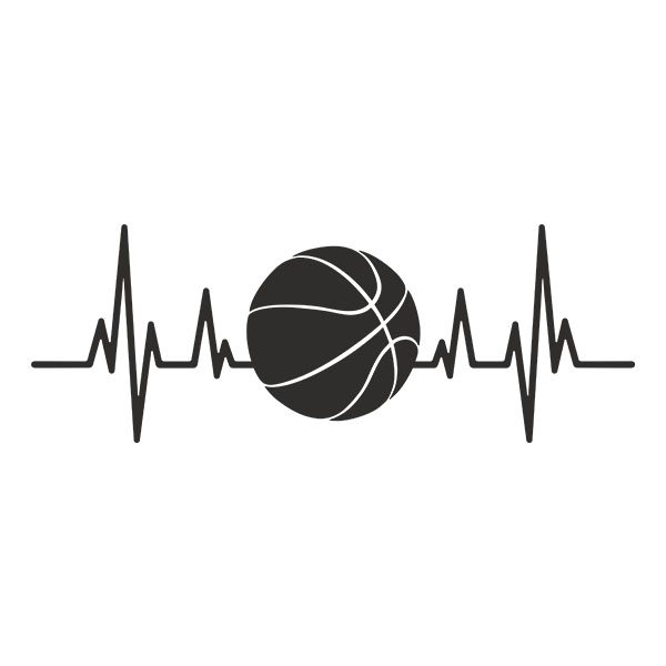 Car & Motorbike Stickers: Cardio Electro Basketball