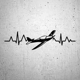 Car & Motorbike Stickers: Cardio Electro Airplane 2