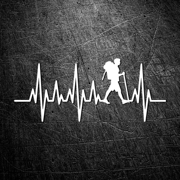 Car & Motorbike Stickers: Cardio Electro Trekking