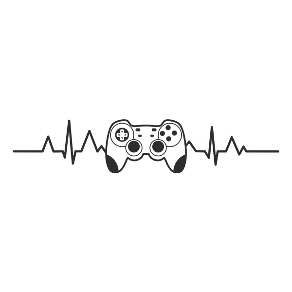 Wall Stickers: Electrocardiogram Game Controller