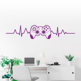 Wall Stickers: Electrocardiogram Game Controller 2