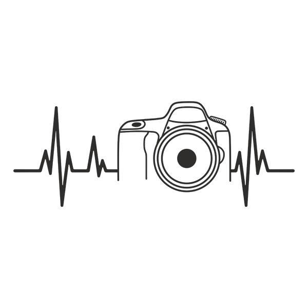 Wall Stickers: Electrocardiogram Photography