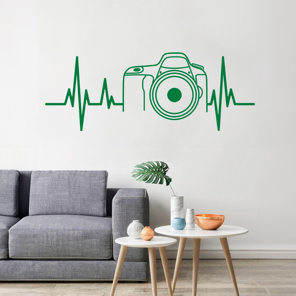 Wall Stickers: Electrocardiogram Photography