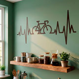 Wall Stickers: Electrocardiogram on a Road Bike 20