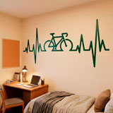 Wall Stickers: Electrocardiogram on a Road Bike 22