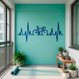 Wall Stickers: Electrocardiogram on a Road Bike 4