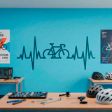 Wall Stickers: Electrocardiogram on a Road Bike 6