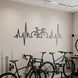 Wall Stickers: Electrocardiogram on a Road Bike 10