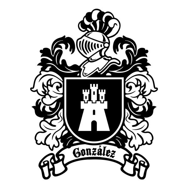 Wall Stickers: Heraldic Coat of Arms González