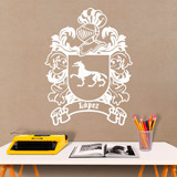 Wall Stickers: Heraldic Coat of Arms López 2