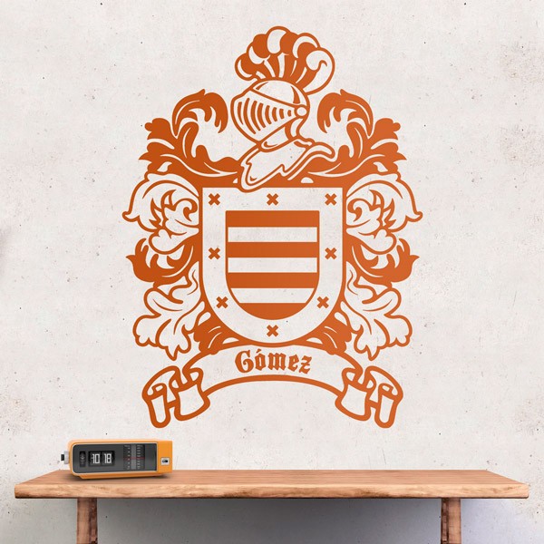 Wall Stickers: Heraldic Coat of Arms Gómez