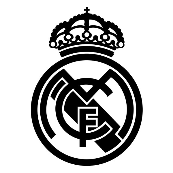 Car & Motorbike Stickers: Real Madrid CF Crest