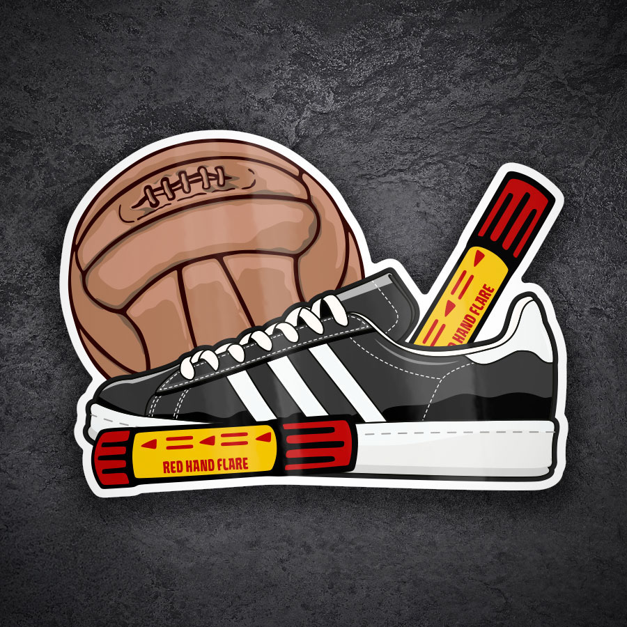 Car & Motorbike Stickers: Retro Ball and Ultra Flares