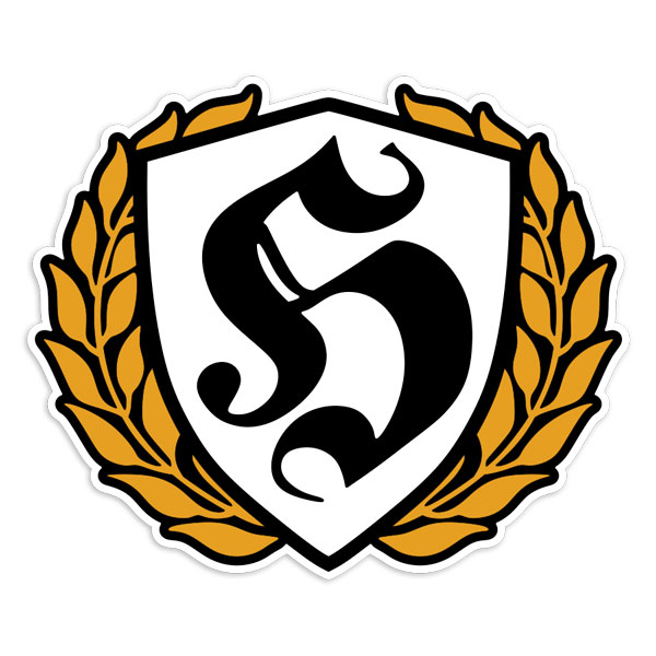 Car & Motorbike Stickers: Hooligan Emblem S and Laurel