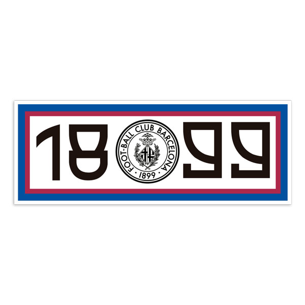 Car & Motorbike Stickers: FC Barcelona 1899 Emblem