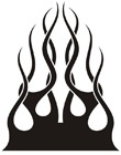 Car & Motorbike Stickers: Flames