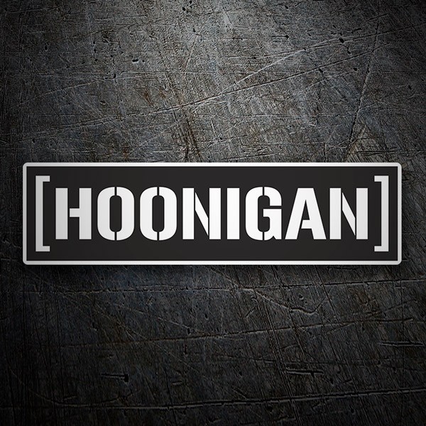 Car & Motorbike Stickers: Hoonigan Rallycross