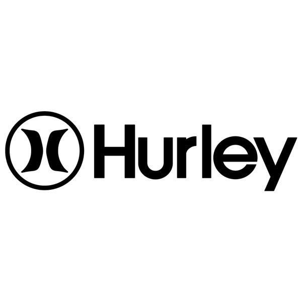 Hurley Sticker White 