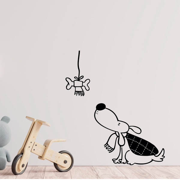 Stickers for Kids: Child dog