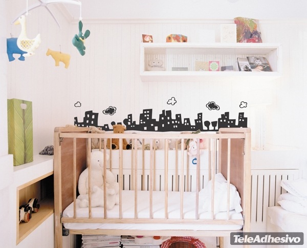 Stickers for Kids: Skyline magical city