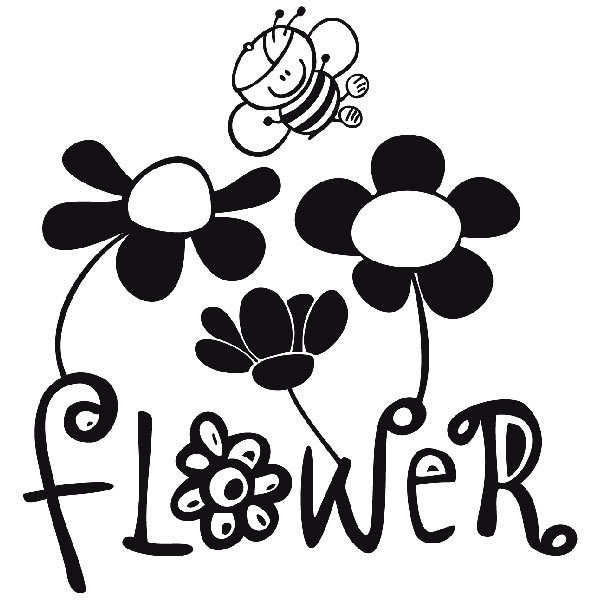 Stickers for Kids: Flower