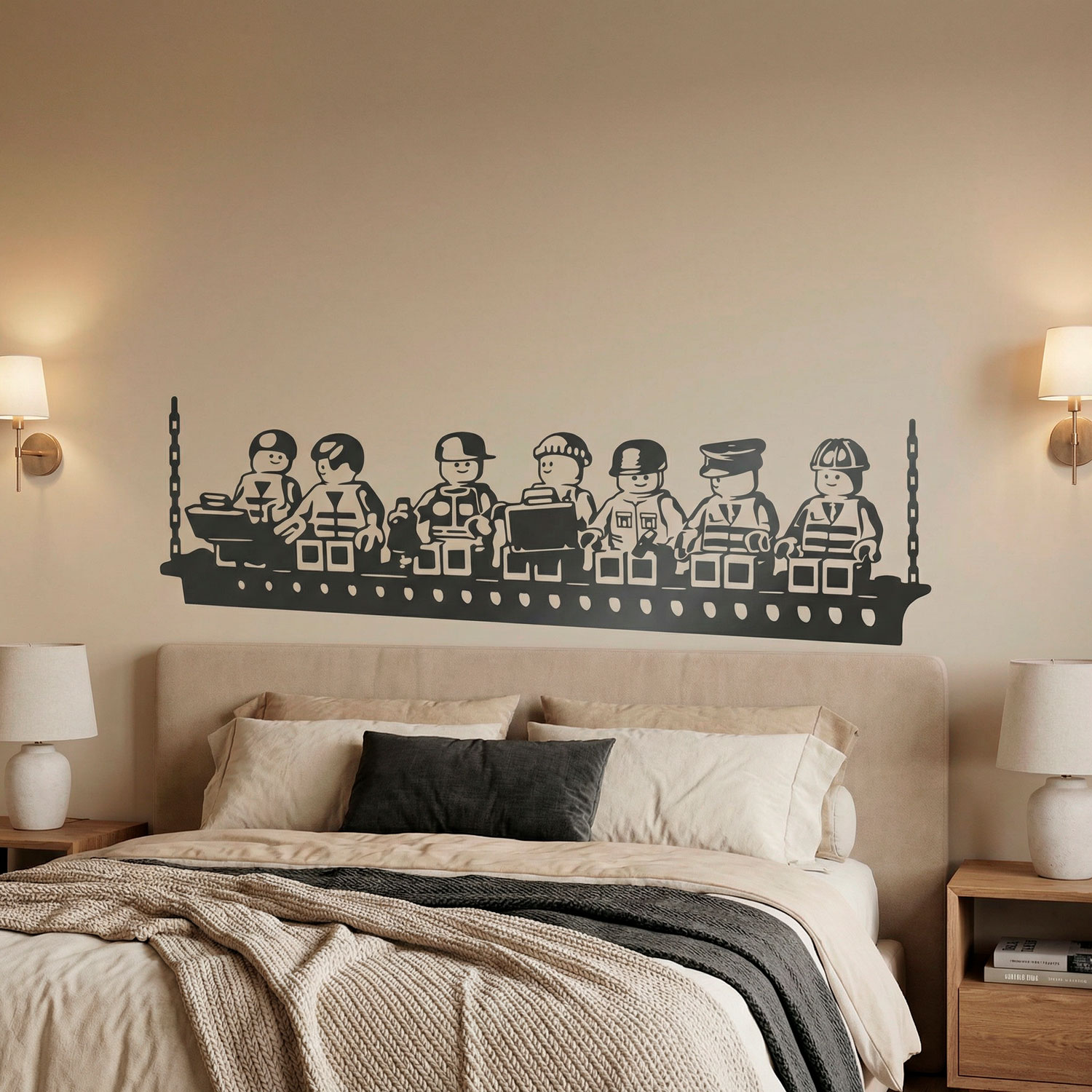 Stickers for Kids: Lunch of Lego workers