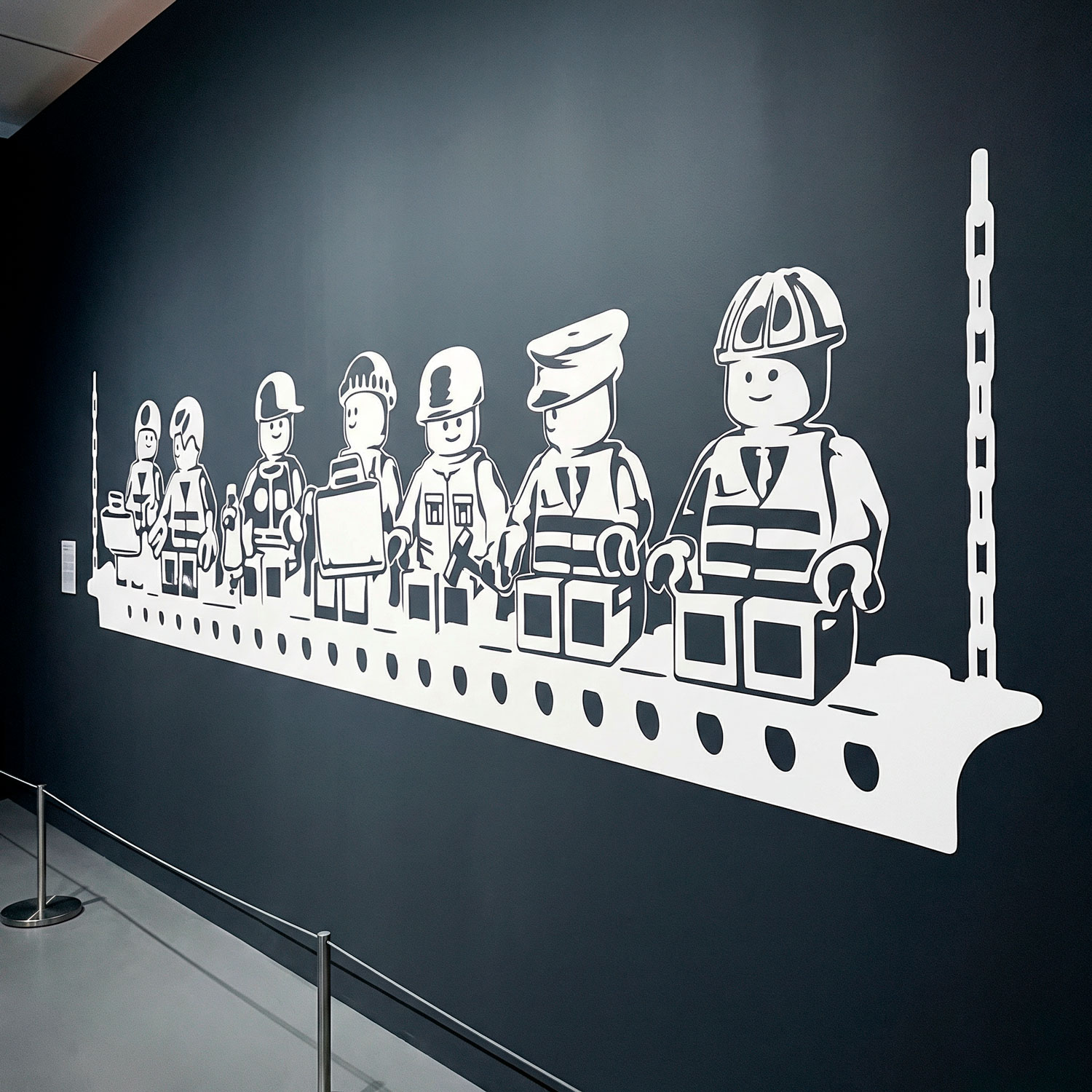 Stickers for Kids: Lunch of Lego workers