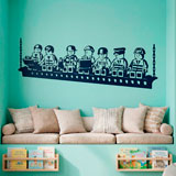 Stickers for Kids: Lunch of Lego workers 9