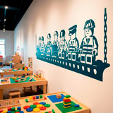 Stickers for Kids: Lunch of Lego workers 10