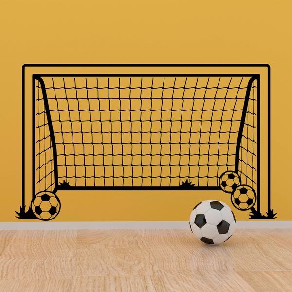 Wall Stickers: Soccer goal