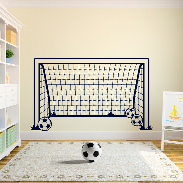 Wall Stickers: Soccer goal