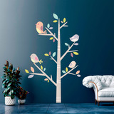 Stickers for Kids: Tree of birds 4