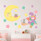 Stickers for Kids: The Witch of the Moon 4