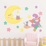 Stickers for Kids: The Witch of the Moon 5