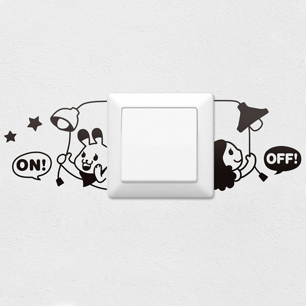 Wall Stickers: On Off