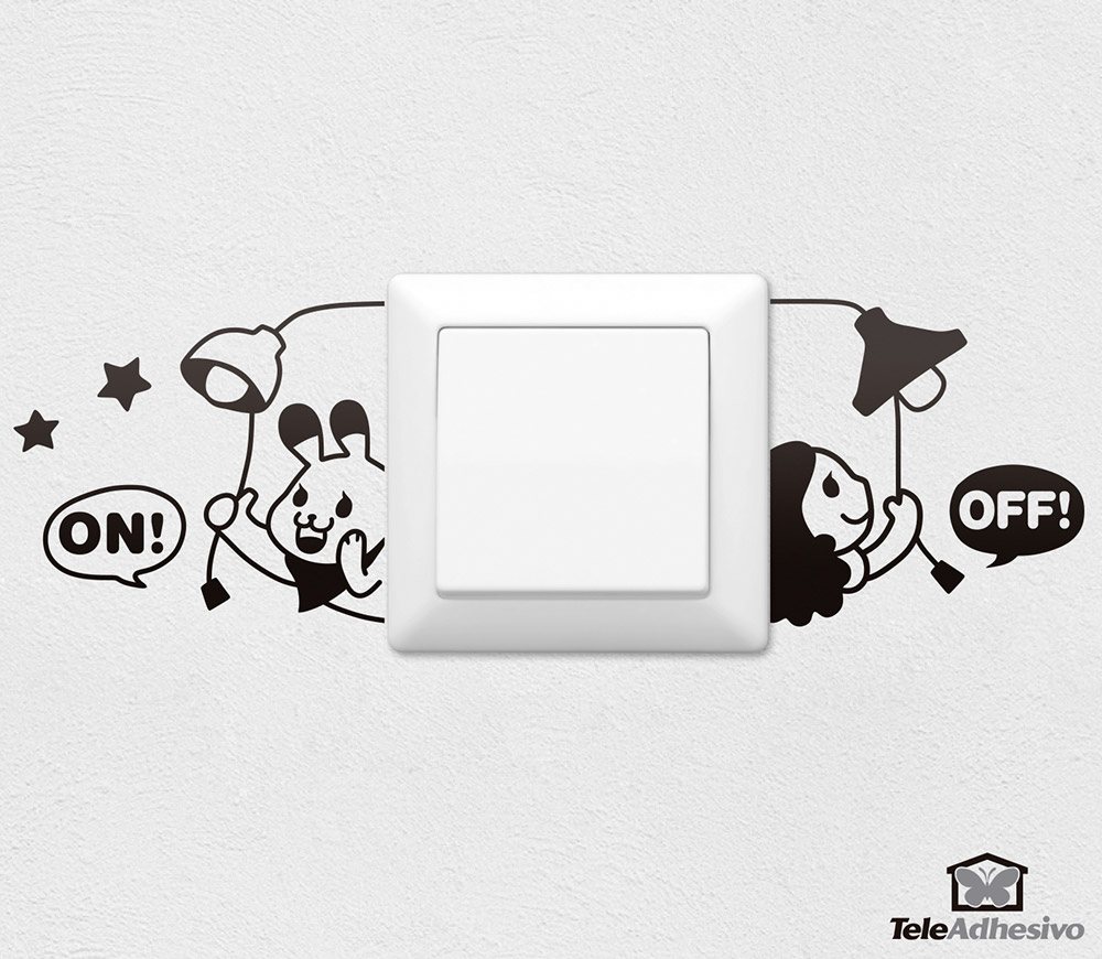 Wall Stickers: On Off