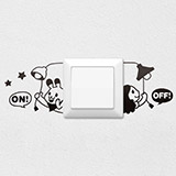 Wall Stickers: On Off 2
