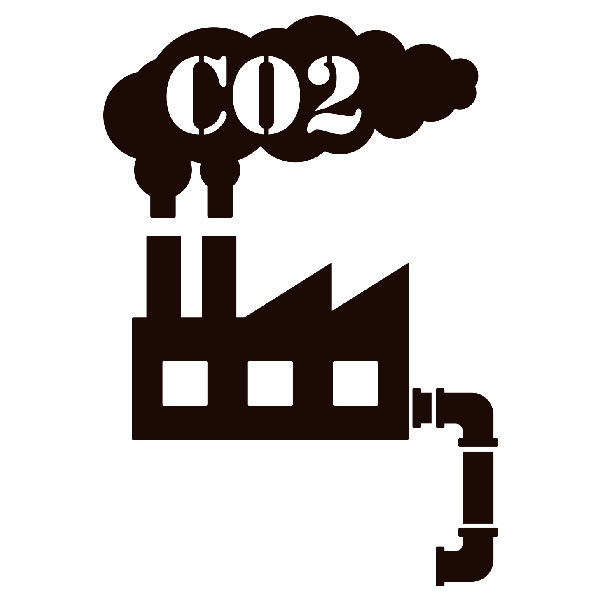 Wall Stickers: Factory CO2
