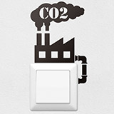 Wall Stickers: Factory CO2 2