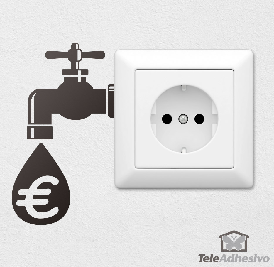 Wall Stickers: Saving faucet