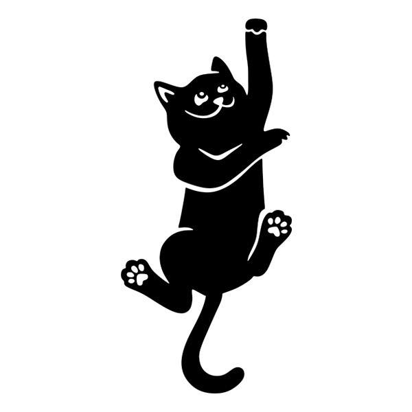 Wall Stickers: Climbing Cat