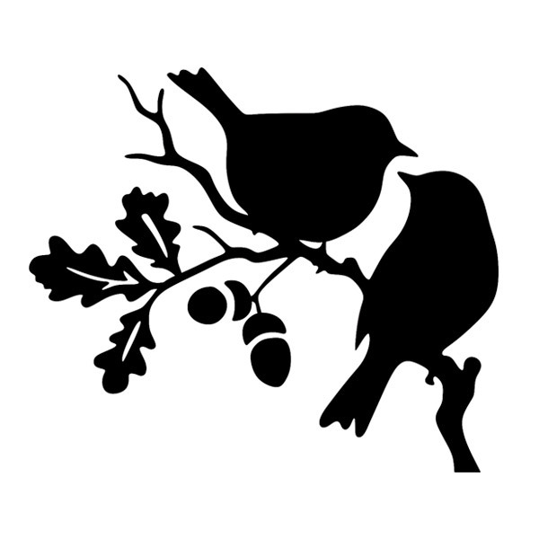 Wall Stickers: Birds in the Branch