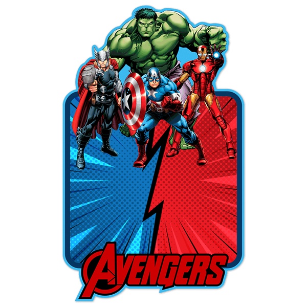 Wall Stickers: Avengers light switch vinyl sticker