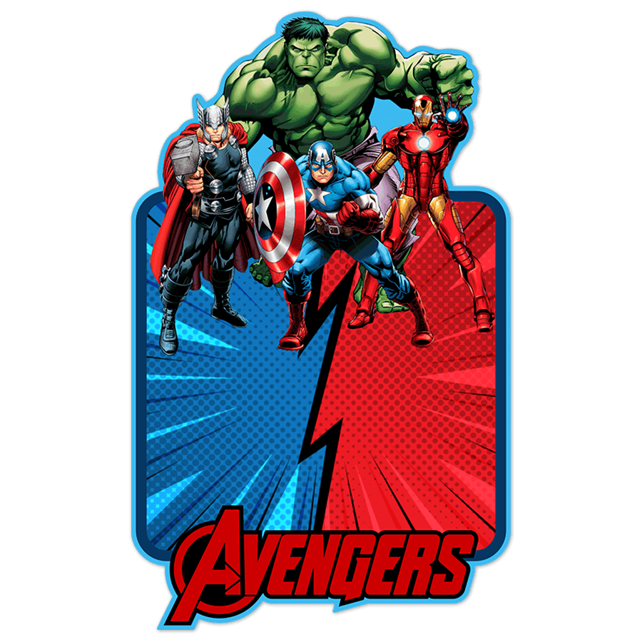 Wall Stickers: Avengers light switch vinyl sticker